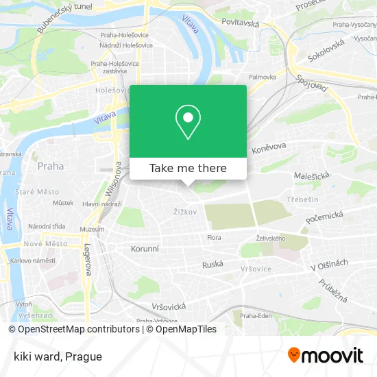 Карта kiki ward