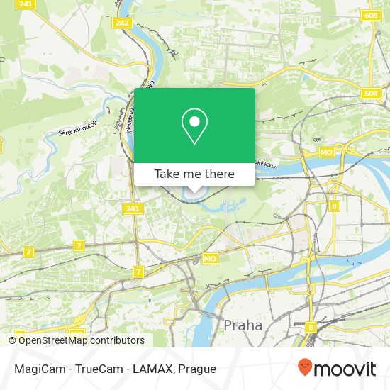 MagiCam - TrueCam - LAMAX map