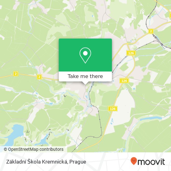 Základní Škola Kremnická map