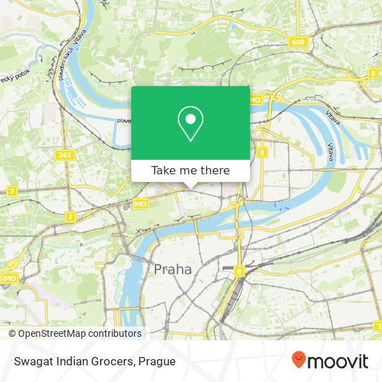 Swagat Indian Grocers map