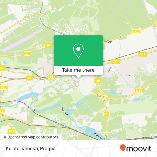 Kulaté náměstí map