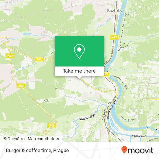 Карта Burger & coffee time