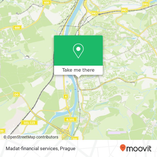 Madat-financial services map