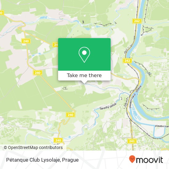 Pétanque Club Lysolaje map
