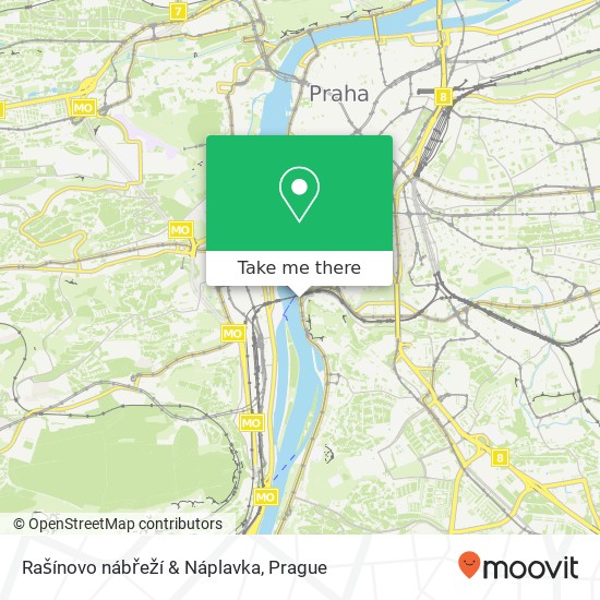 Rašínovo nábřeží & Náplavka map