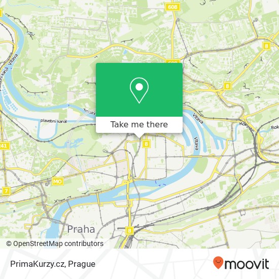PrimaKurzy.cz map