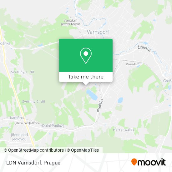 LDN Varnsdorf map