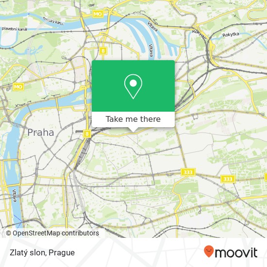 Zlatý slon map