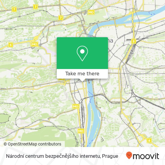 Národní centrum bezpečnějšího internetu map