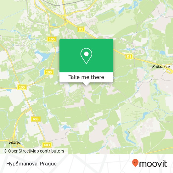 Hypšmanova map