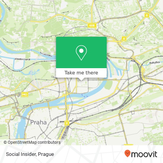 Social Insider map