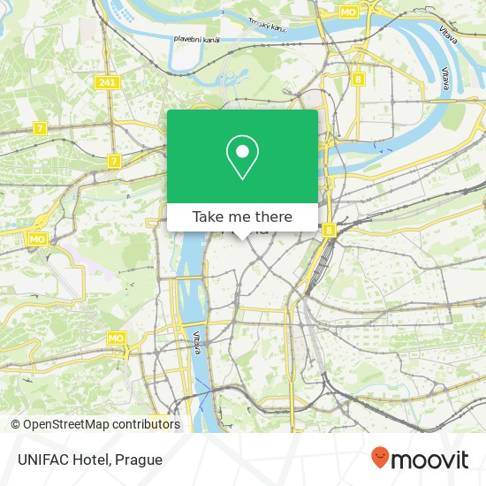 Карта UNIFAC Hotel