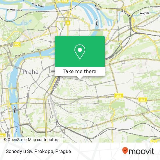 Schody u Sv. Prokopa map