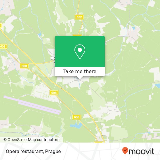 Opera restaurant map