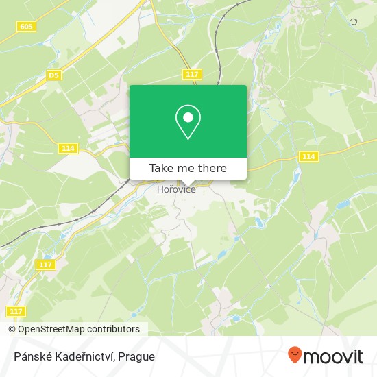 Pánské Kadeřnictví map