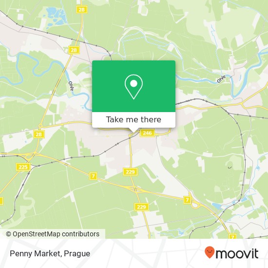 Penny Market map