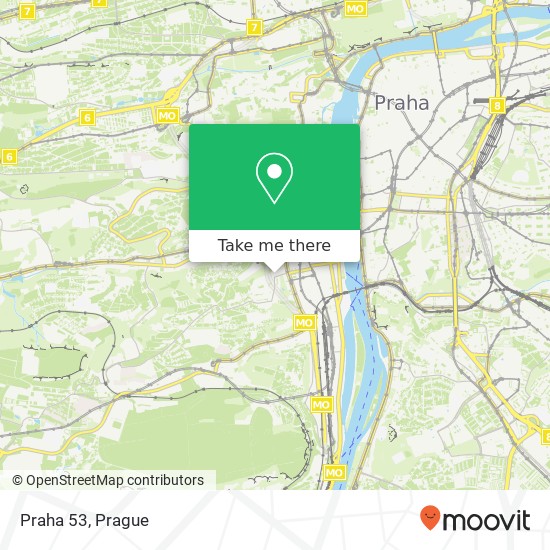Praha 53 map