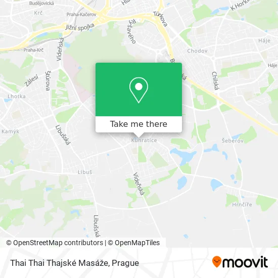 Карта Thai Thai Thajské Masáže
