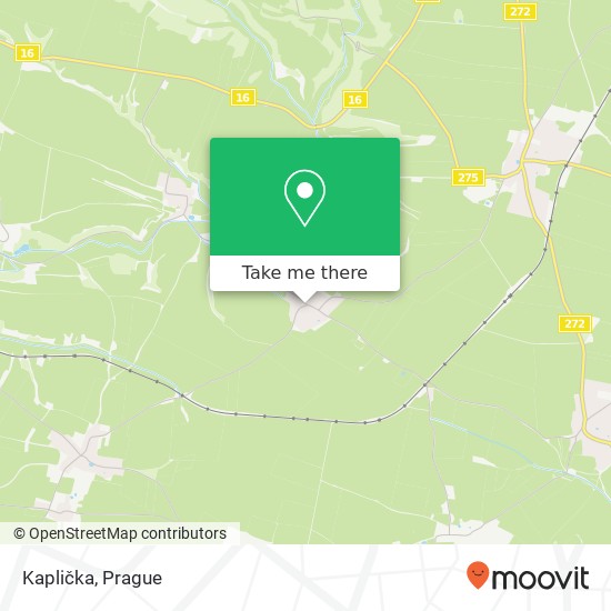 Kaplička map