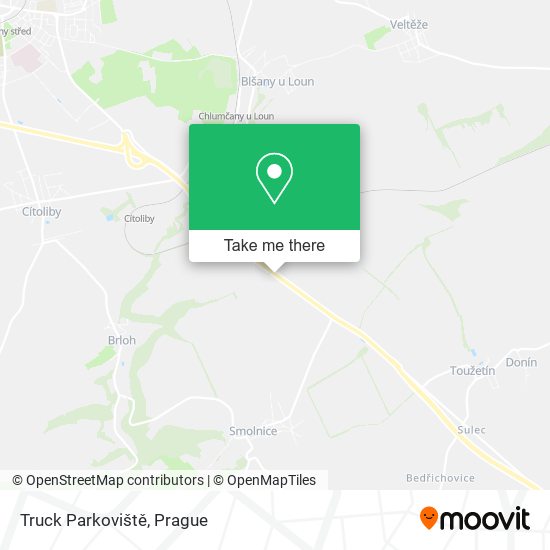 Truck Parkoviště map