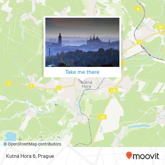 Карта Kutná Hora 6