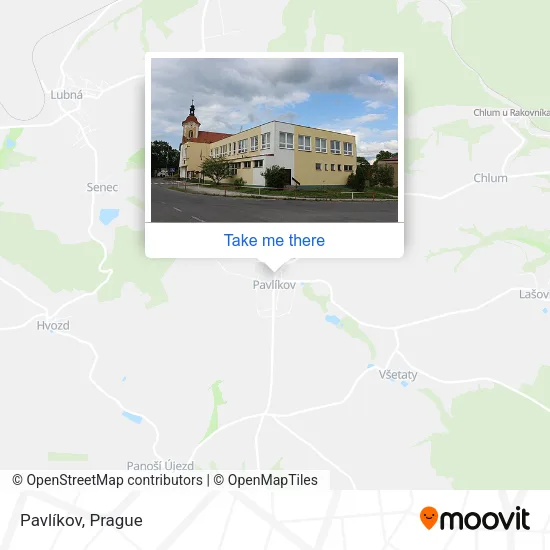 Карта Pavlíkov