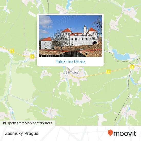 Zásmuky map