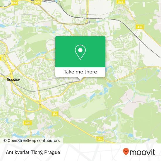 Antikvariát Tichý map