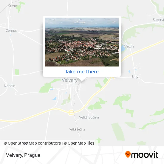 Карта Velvary