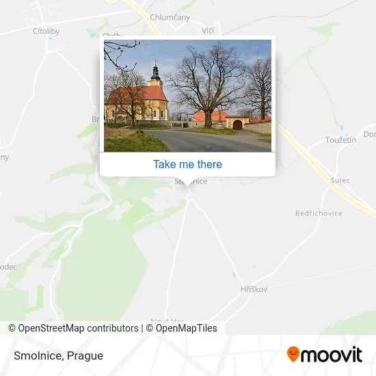 Карта Smolnice