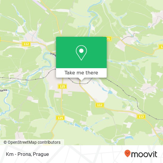 Карта Km - Prona