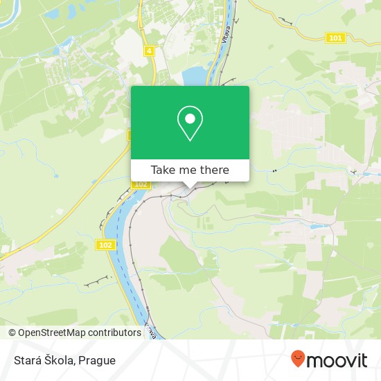 Stará Škola map