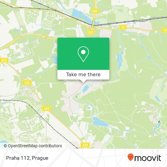 Praha 112 map