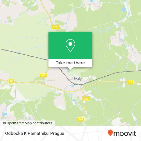 Odbočka K Památníku map