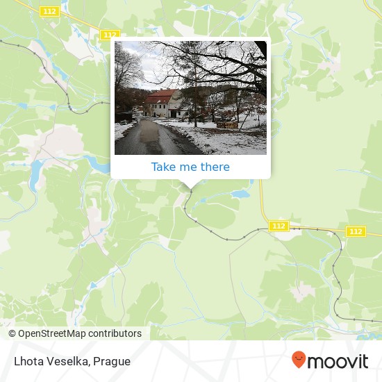 Карта Lhota Veselka