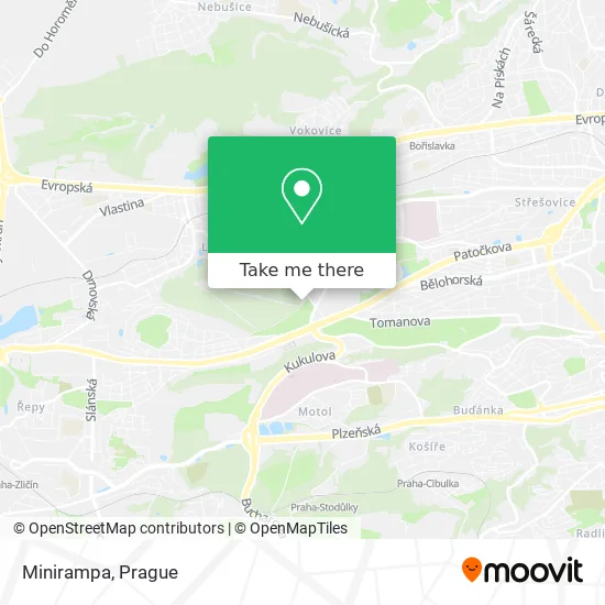 Карта Minirampa