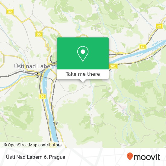 Ústí Nad Labem 6 map
