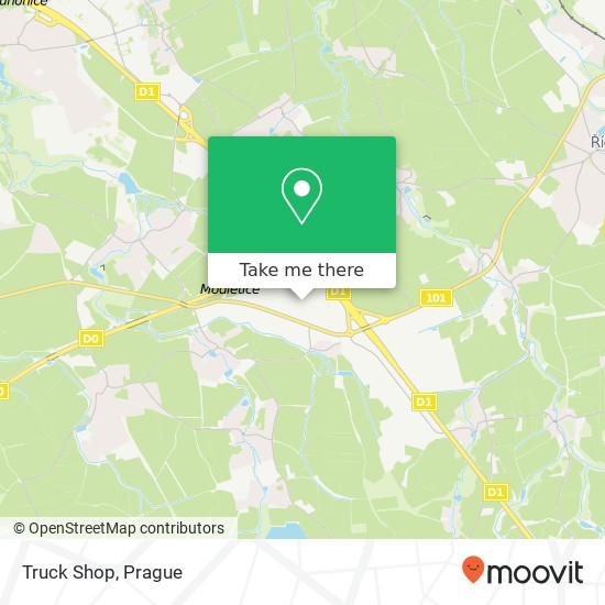 Truck Shop map