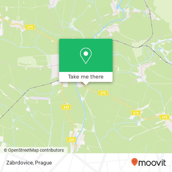 Zábrdovice map