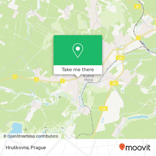 Hruškovna map