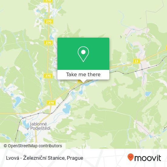 Lvová - Železniční Stanice map