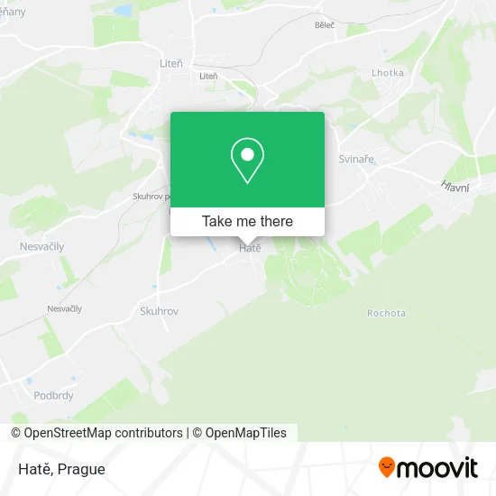 Hatě map