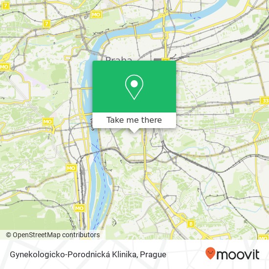 Gynekologicko-Porodnická Klinika map