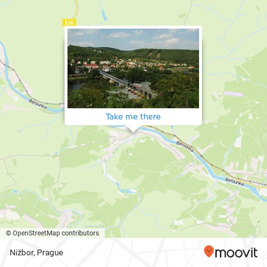 Nižbor map