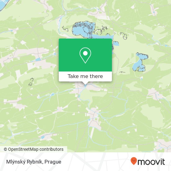 Mlýnský Rybník map