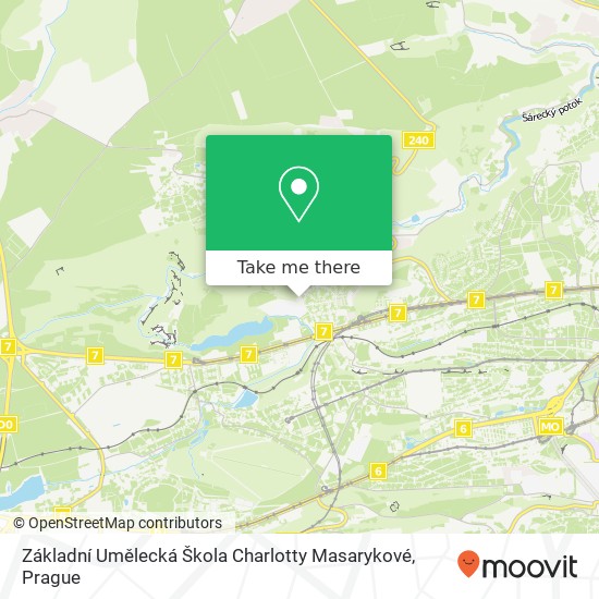 Základní Umělecká Škola Charlotty Masarykové map