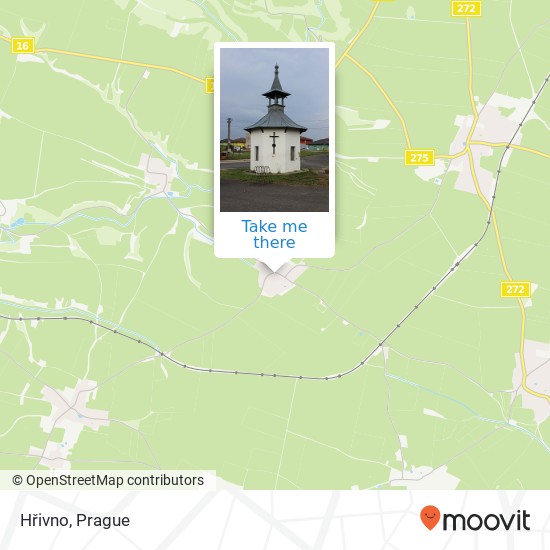 Hřivno map