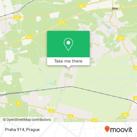 Praha 914 map