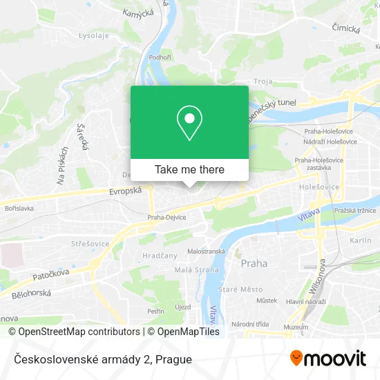 Карта Československé armády 2