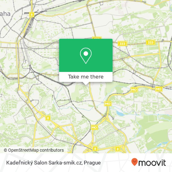 Kadeřnický Salon Sarka-smik.cz map